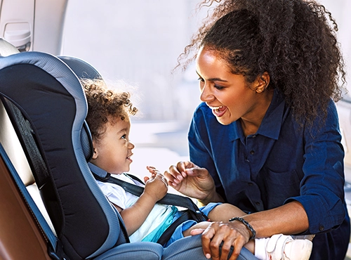 Maman avec son bébé